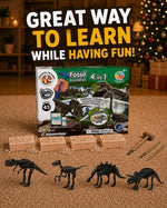 Science4you Dinosaur Fossil Excavation Kit 4 in 1