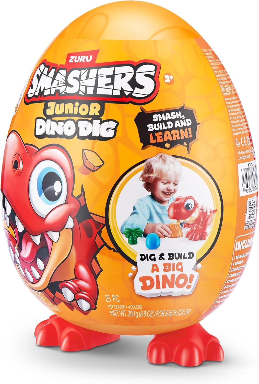 ZURU Smashers Junior Dino Dig Large Egg 74115
