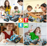 Building Blocks Robots Pro 5-in-1 Set with Remote Control and App remote 720pcs