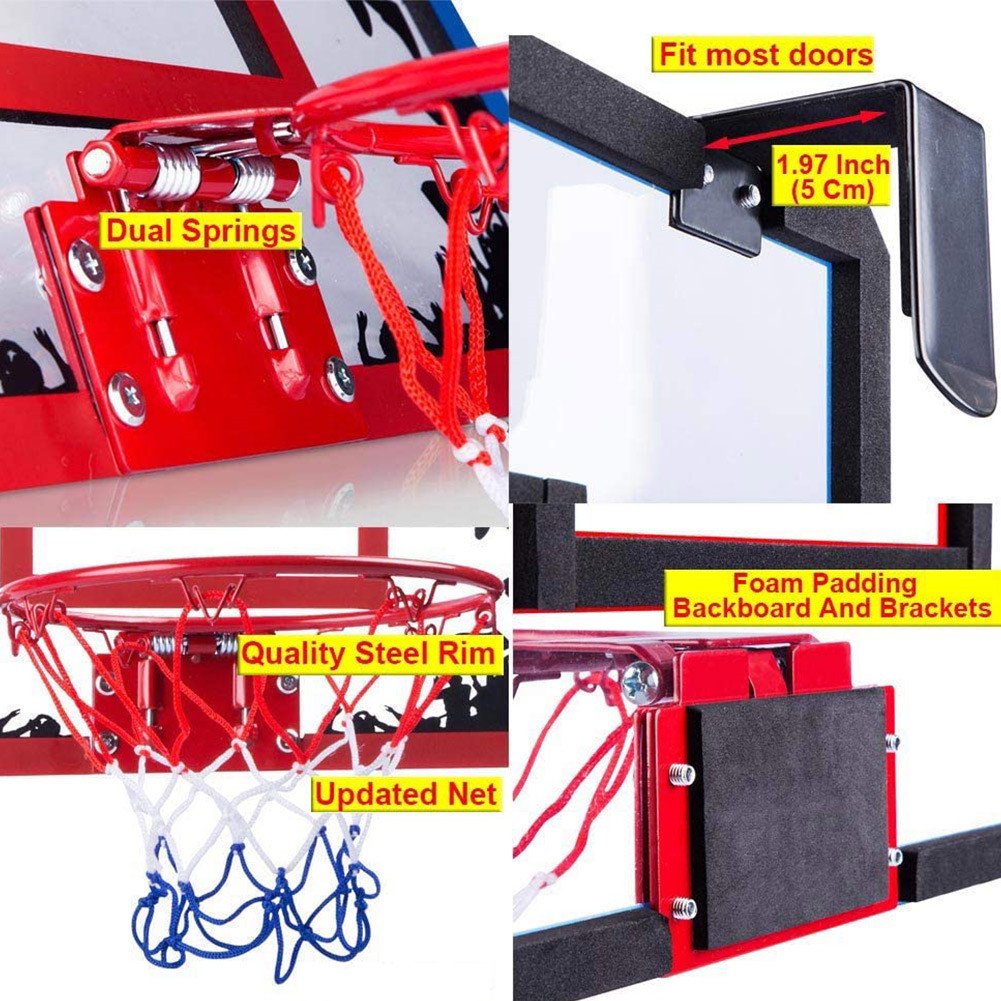 Basketball Hoop Set for Kids & Adults with Backboard