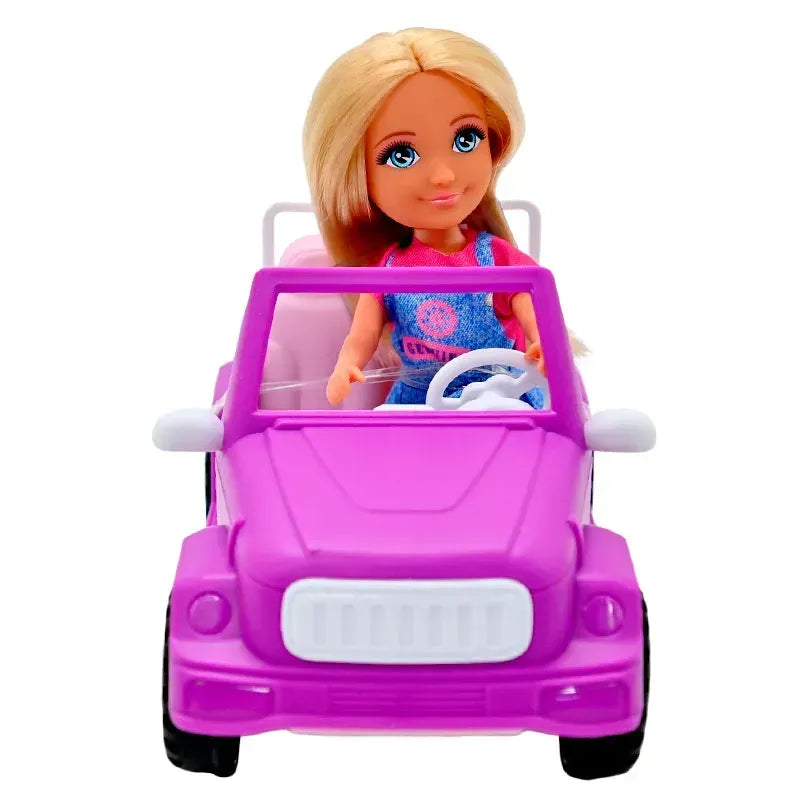 Ankiki Doll Playset – Doll, Car, Trailer & Horse