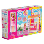 Dede Linda’s 2-Storey Dollhouse – House Playset