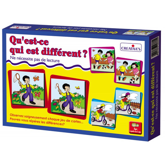 Creatives Qu`Est Ce Qui Est Different?