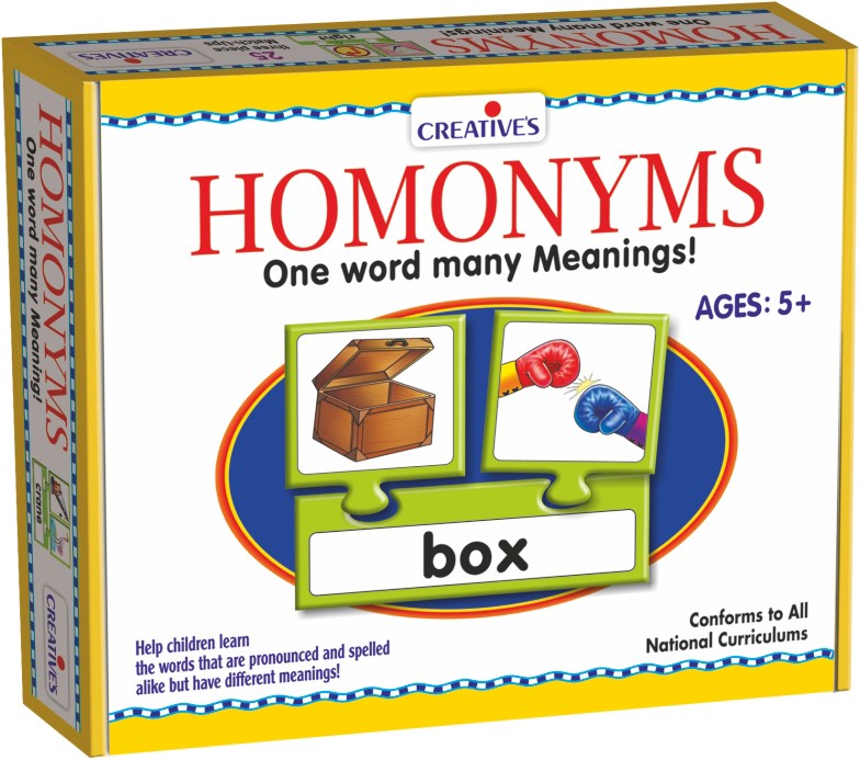 Creatives Homonyms One Word Many Meanings!