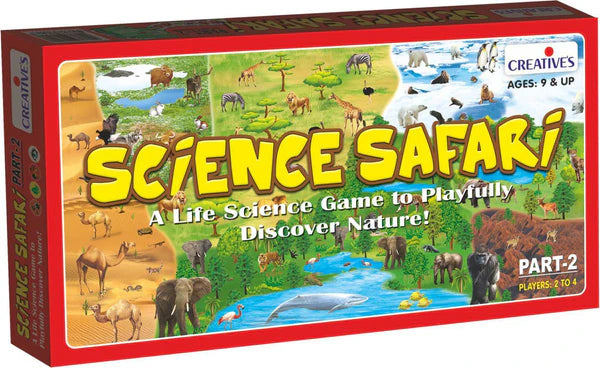 Creatives - Science , Safari , Life Science Game , Discover Nature