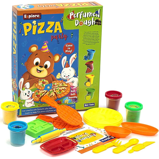 Play Craft Pizza Party – Perfumed Dough Set