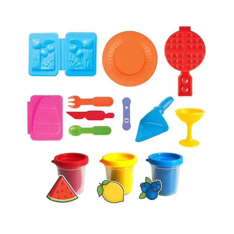 Eksploe Play Craft Mini Waffle Party – Perfumed Dough Playset