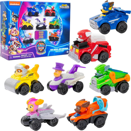 Spin Master PAW Patrol The Mighty Movie Pup Squad Racers 7-Piece Set