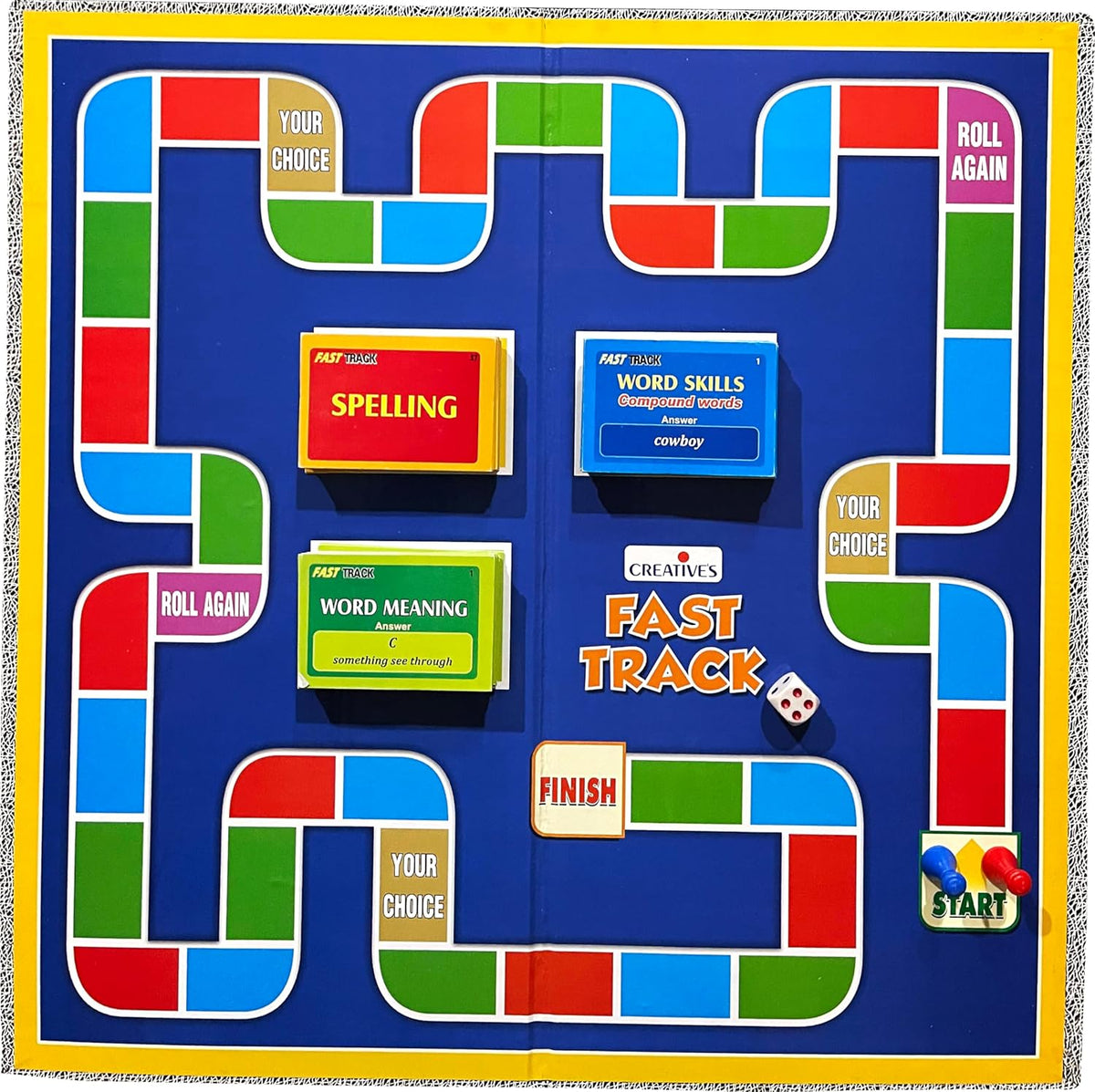 Creative's Fast Track – Fun Language Game for Kids