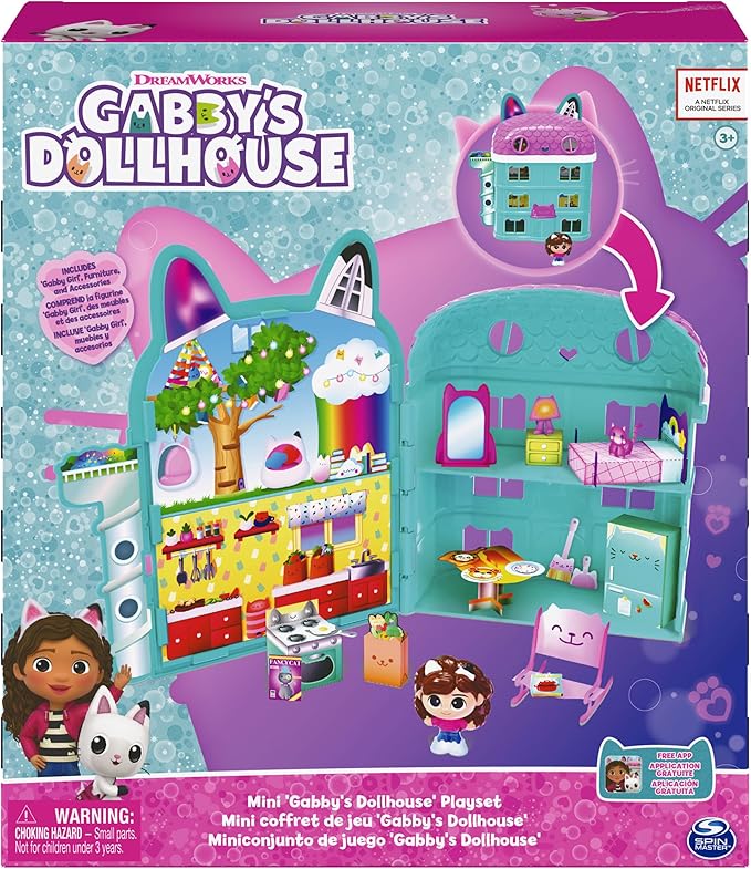 Spin Master  Gabi's Cat House Handheld Dollhouse Set Figure