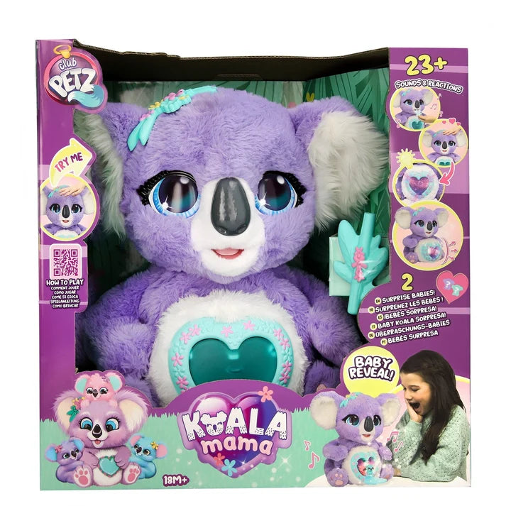 IMC Koala Mama Interactive Plush 921160 – 2 Baby Koalas