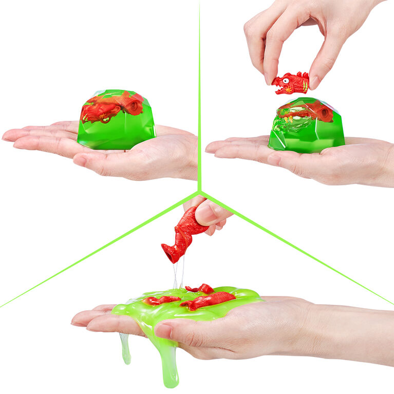 ZURU Smashers Mini Jurassic Light Up Dino Egg 74107