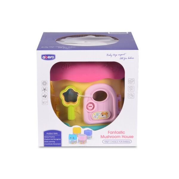 Abero Shape Sorter House – Lights & Sounds