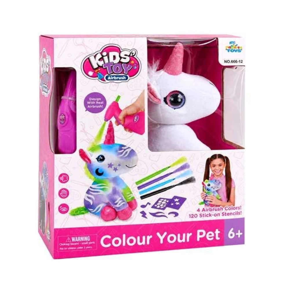 DIY Airbrush Unicorn – Creative Coloring & Craft Kit