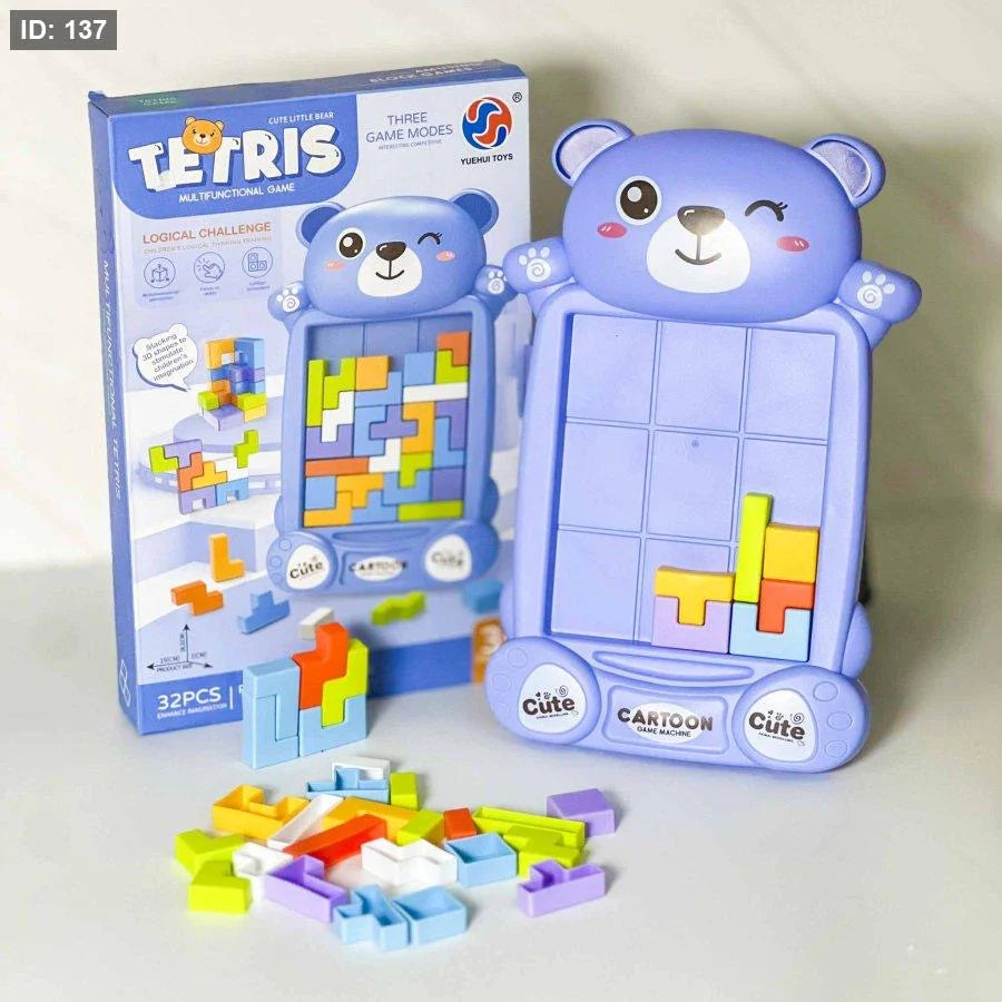 TETRIS bear multifunctional game puzzle