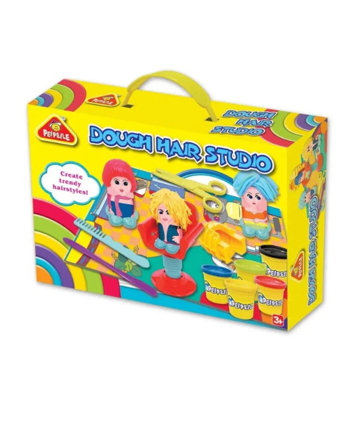 Modeling Clay Hair Salon Playset CN0018 – 5 Colors & 4 Figures