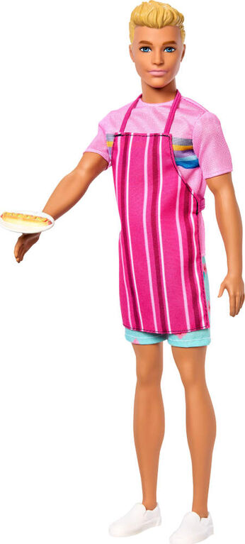 Barbie Mysteries Beach Detectives Ken Doll JFV65 – Doll & Accessories