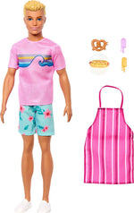 Barbie Mysteries Beach Detectives Ken Doll JFV65 – Doll & Accessories