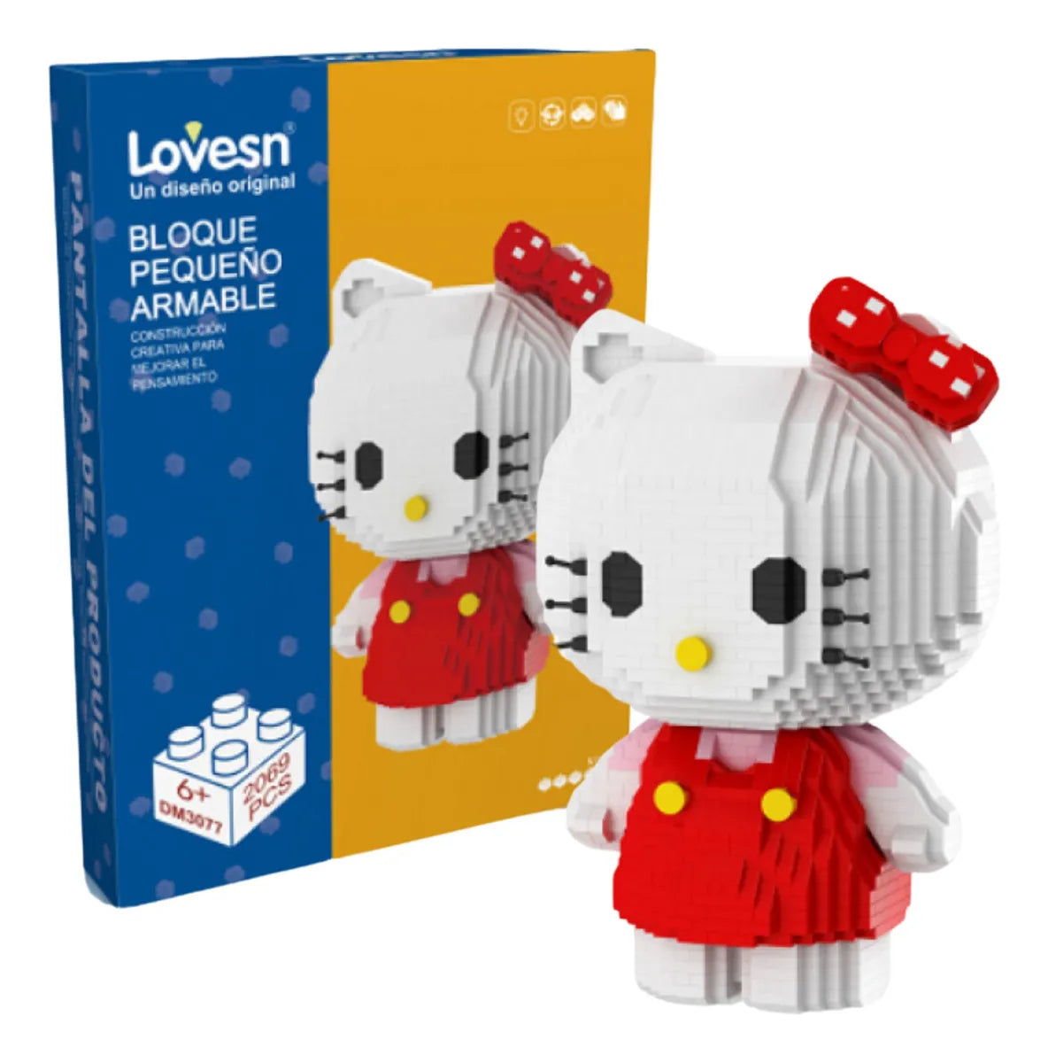 Building Blocks Hello Kitty for Kids – 2069 Pieces