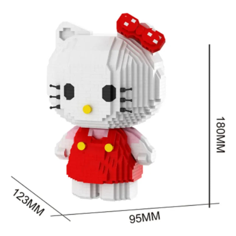 Building Blocks Hello Kitty for Kids – 2069 Pieces