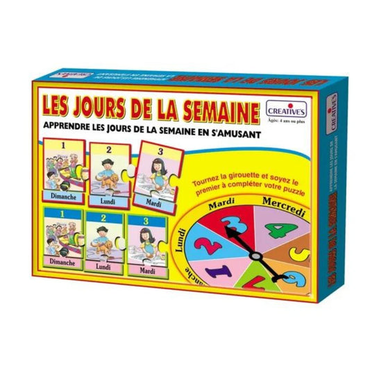 Creatives Days of the Week Educational Puzzle French | 957
