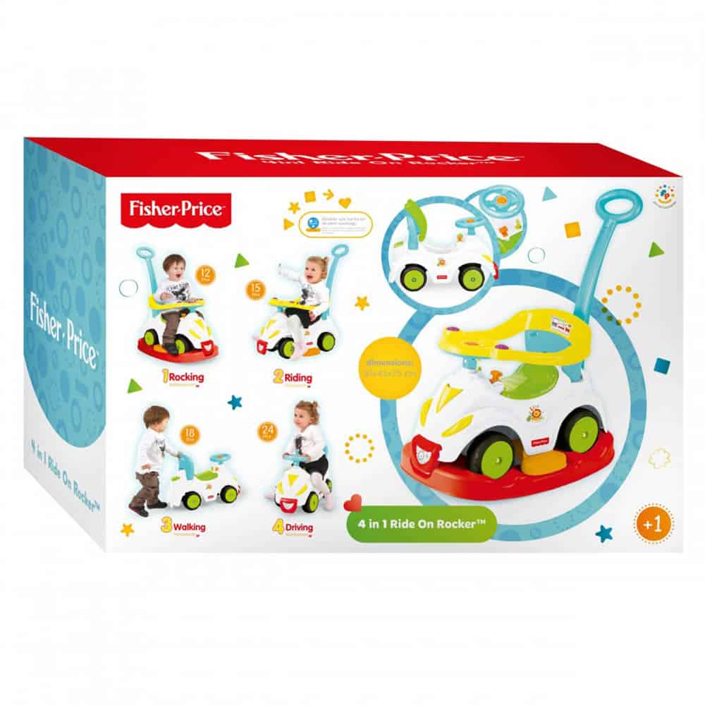 Fisher-Price 4 In 1 Ride On Rocker Dolu