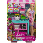 Barbie Flower Shop Playset with Doll – Flower-Making Station & Accessories | GTN58