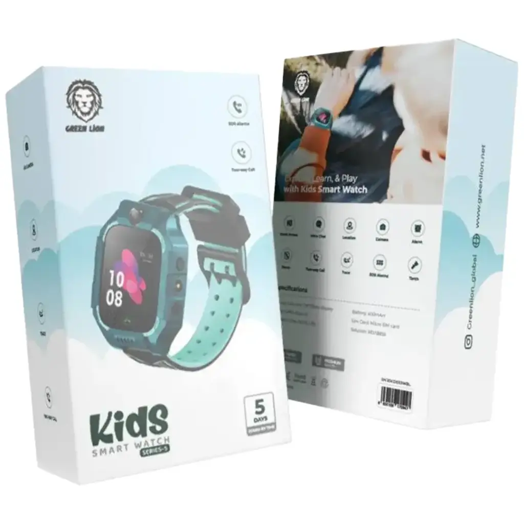 Green Lion Kids Smart Watch Series-5 Blue