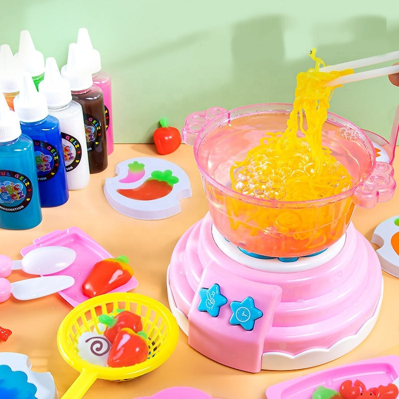 Hot Pot 3D colorful water baby machinne Gel Elf Kits