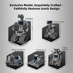 Technical Building Blocks Robots Pro 5-in-1 Set with Remote Control and LED Screen