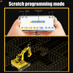Building Blocks Crane 5-in-1 Set with Remote Control and App remote 555pcs