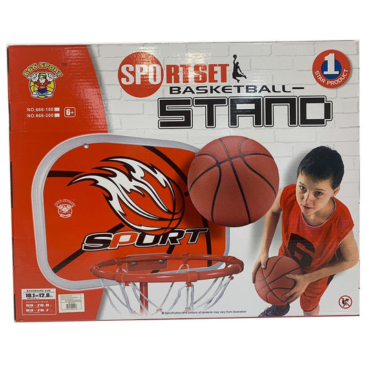 Hoops 2 In 1 Basketball Playset With Stand
