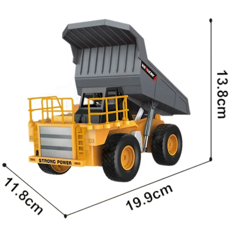 1:24 RC Excavator & Dump Truck – 9CH