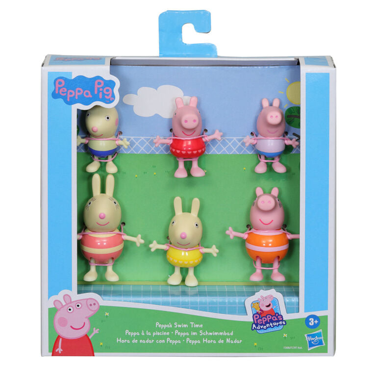 Peppa Pig Peppa's Swim Time with Friends – 6 Figures