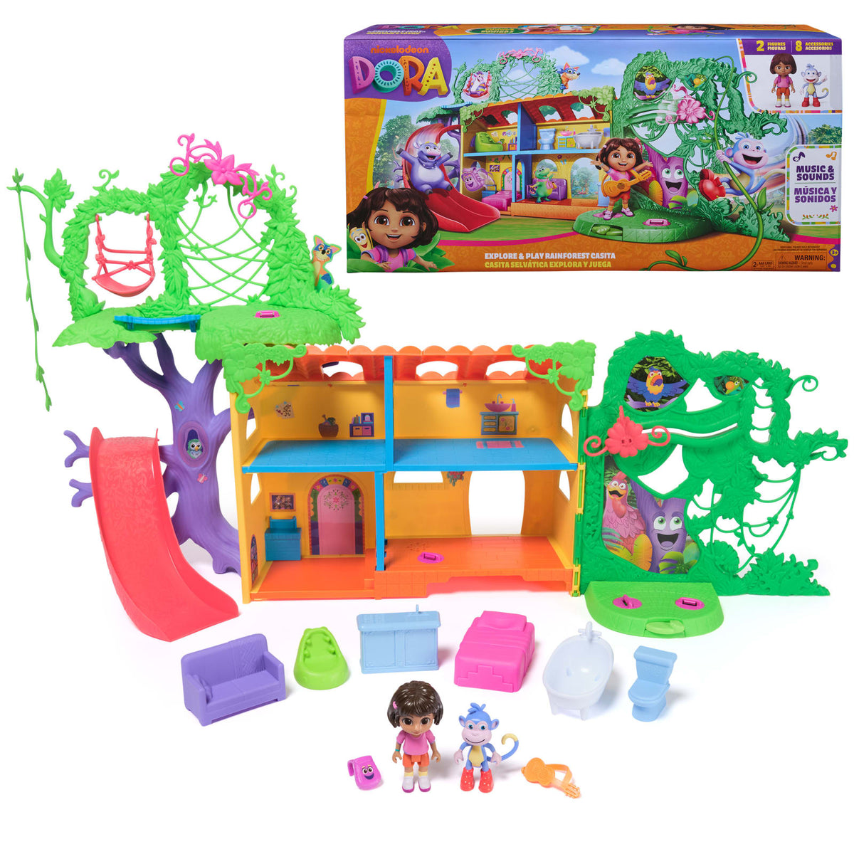 Dora the Explorer Explore & Play Rainforest Casita Playset