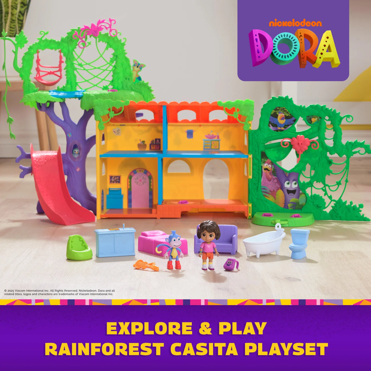 Dora the Explorer Explore & Play Rainforest Casita Playset