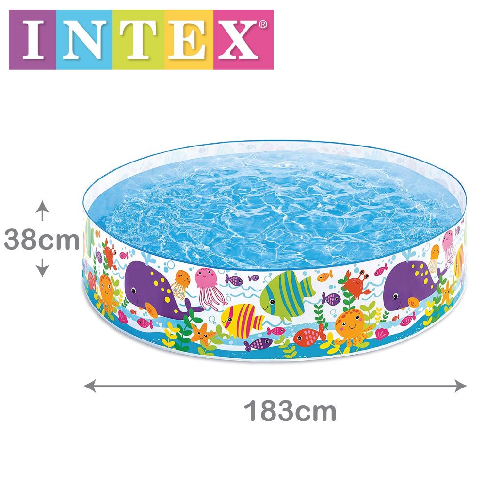 OCEAN PLAY SNAPSET POOL (183CM X 38CM)