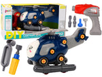 Take Apart Excavator Truck with Electric Drill – Construction Building Toy