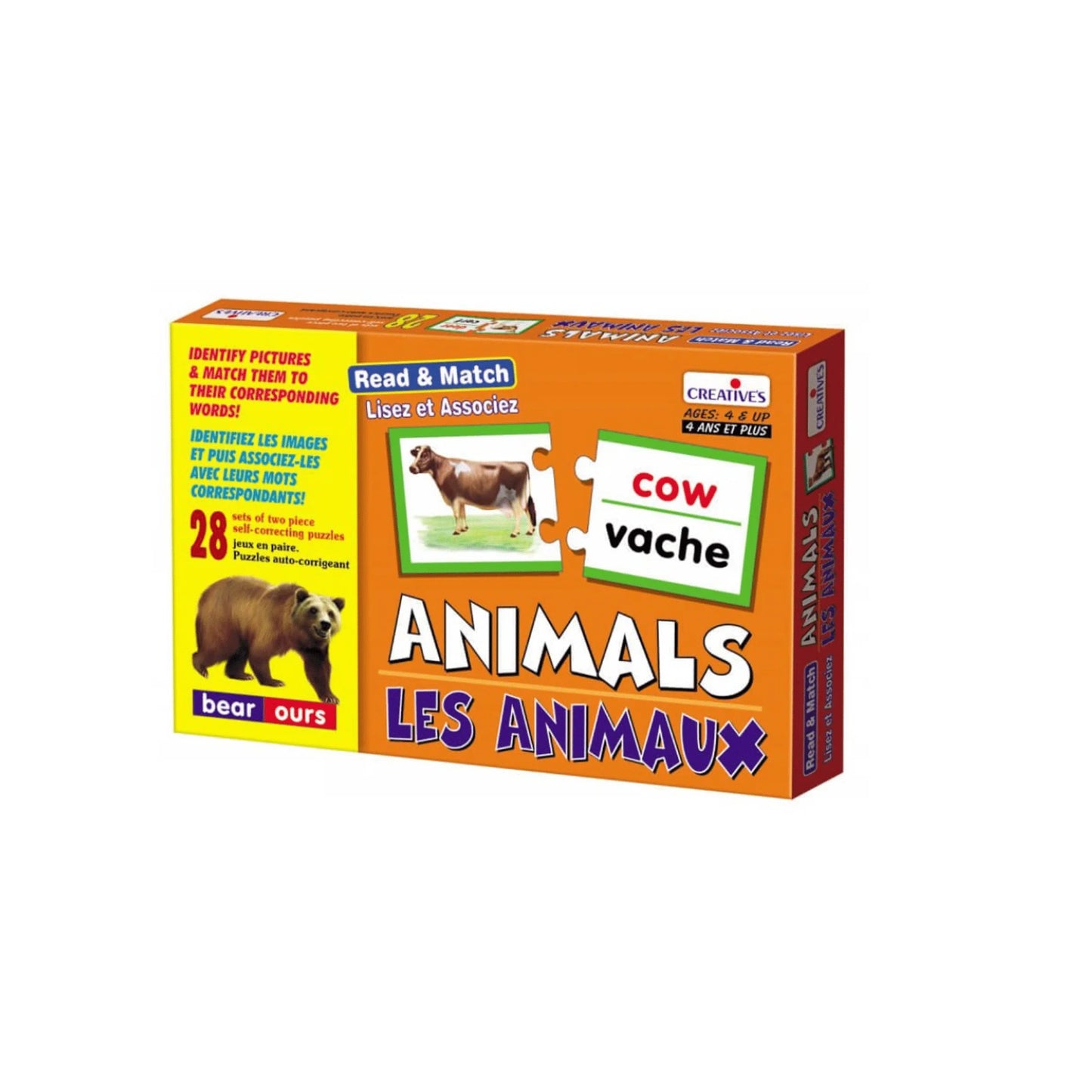 Read and Match - The Animals FR/ENG