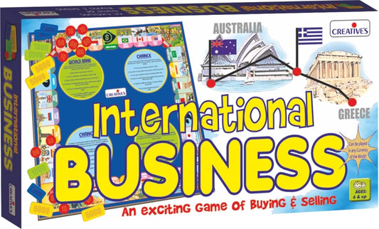 Creative’s International Business Game for Kids 6+ Strategy Board Game