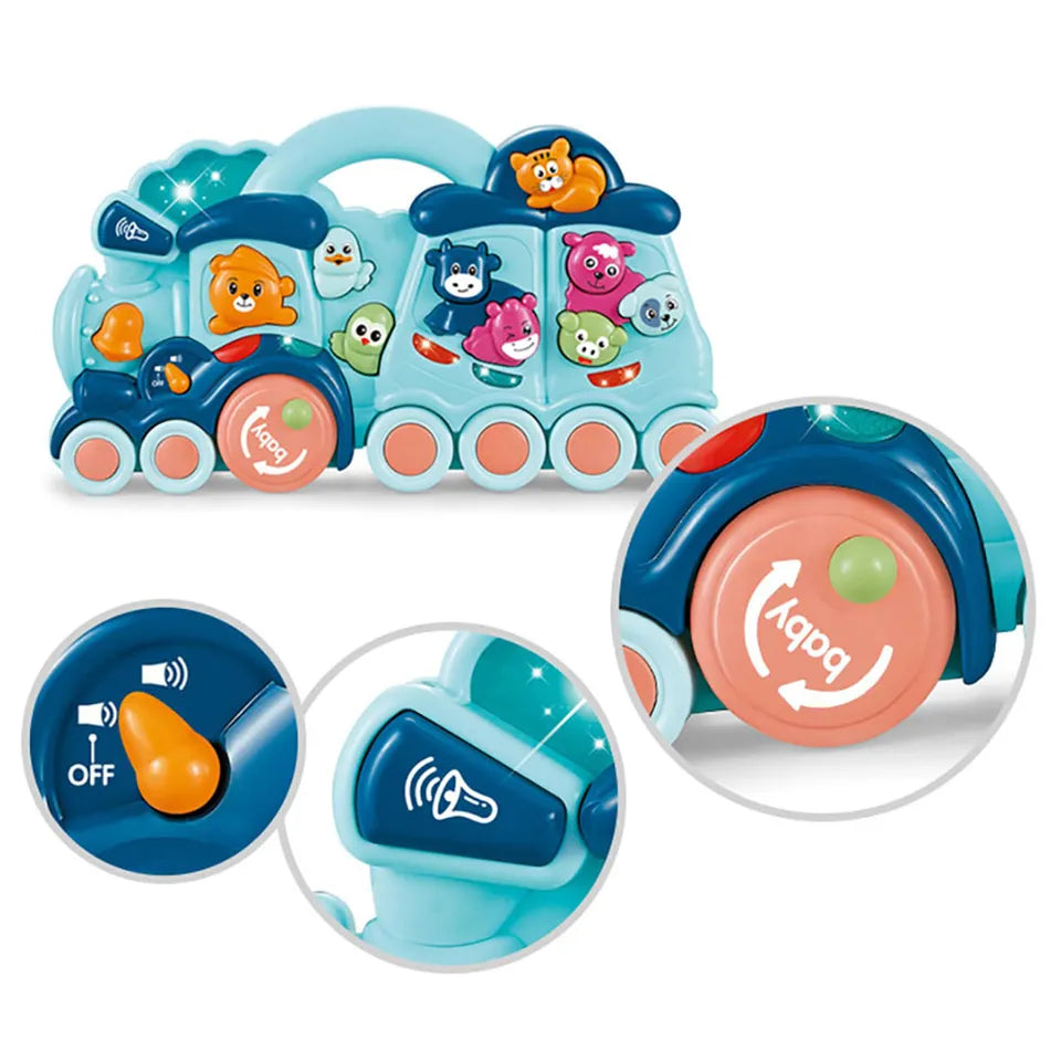 Little Angel Baby Activity Animal Train – Lights & Sounds