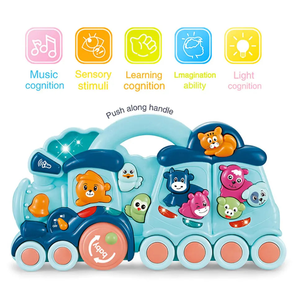 Little Angel Baby Activity Animal Train – Lights & Sounds