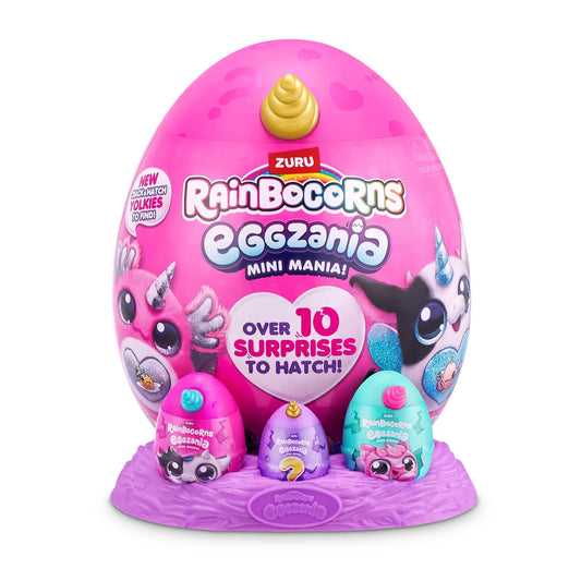 ZURU Rainbocorns Eggzania Mini Assorted Styles