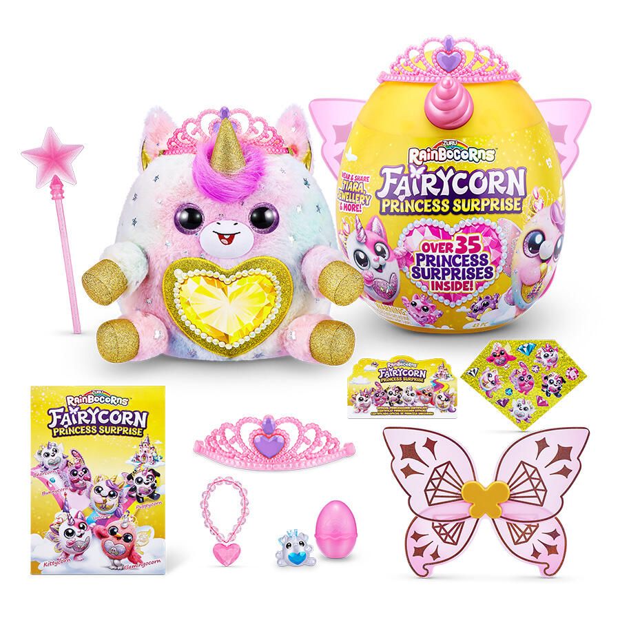 ZURU Rainbocorns Fairycorn Princess Surprise Plush – Series 6 | 9281