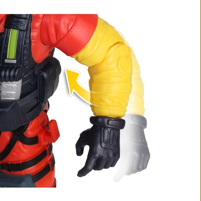 Paratrooper rescuer figure, size 30 cm - RESCUE FORCE