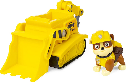 Spin Master Paw Patrol Basic Vehicle with Pup Rubble