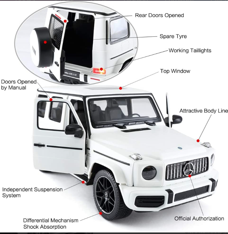Rastar Mercedes-AMG G63 1:14 Remote Control Car | 95700