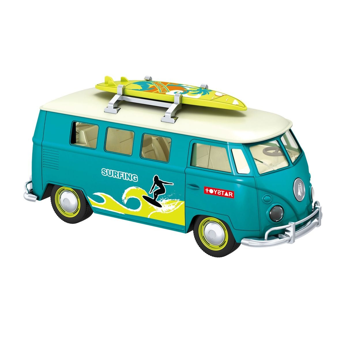 Surfing Retro Van