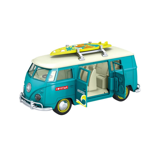 Surfing Retro Van