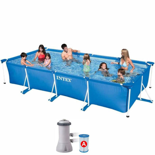 Intex 4.5 x 2.2m x 0.84 Rectangle Frame Swimming Pool